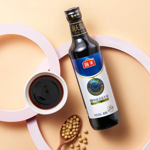 【悦惠精选】海天0添加特级淡盐生抽500ml 商品图1