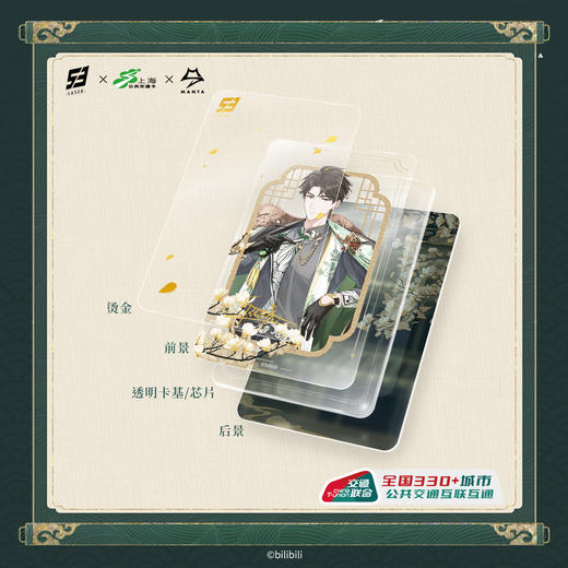 【现货】LASER&MANTA 官方联名全国通用交通卡   商品图3