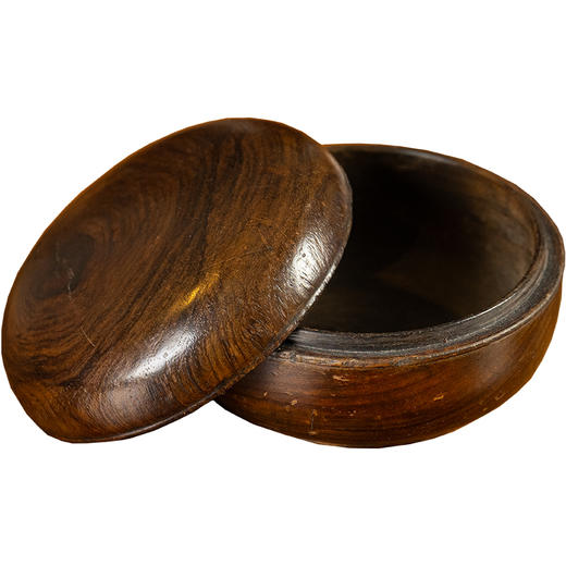 清早期	黄花梨一木整挖香盒 商品图5