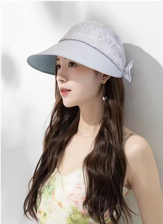 4F"布兰卡“桑蚕丝空顶帽 商品图2