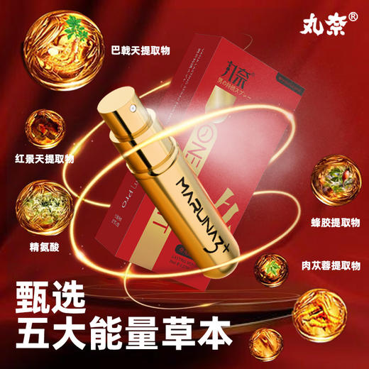 丸奈 外用延时喷剂8ml红金款 男用延时喷雾房事用品 商品图3