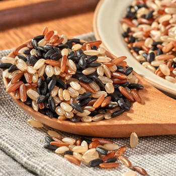 谷经百汇有机三色糙米4.2斤黑米红米轻食大米伴侣粥米搭档 低脂有机杂粮  /粮油调味 /杂粮 /谷米类 商品图1