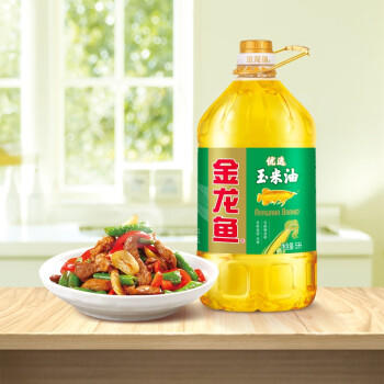 金龙鱼食用油 优选玉米油 5L /粮油调味 /食用油 /玉米油 商品图1
