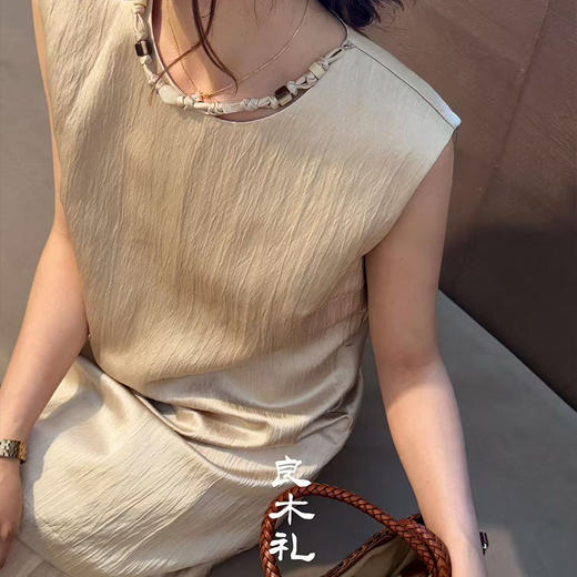 【预售7天】良木礼天丝连衣裙(61147) 商品图1