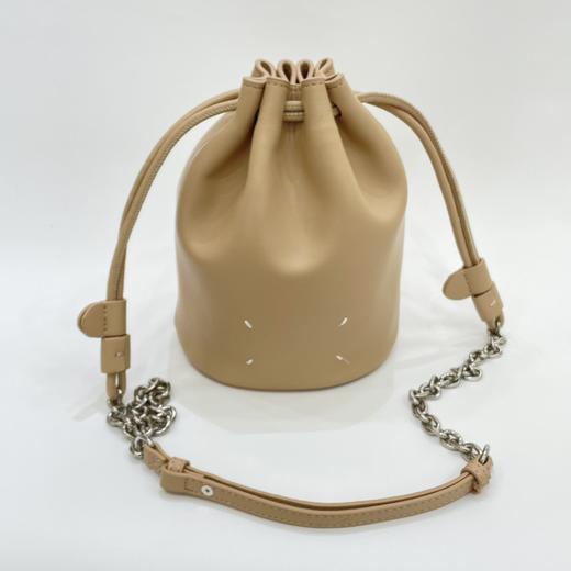 【预售3天】小众轻奢高级感水桶包2025新款链条抽绳束口单肩斜跨包XXX8908 商品图2