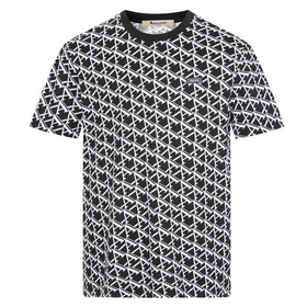 【海信嘉年华】Aquascutum雅格狮丹圆领短T 06黑白