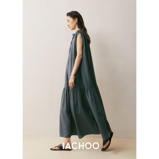 棉仓3431516006-IACHOE连衣裙吊带裙子进口订染百分百莱赛尔面料 商品图3
