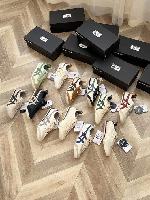 鬼虎 皮面 鞋型偏修长！脚掌宽，脚面肥的朋友，或者穿厚袜子建议拍大半码下单！ 商品图1