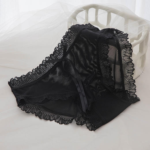 【YW】无忧购5条装蕾丝性感中腰轻薄透气花边内裤H1026（截单后3-5天发货) 商品图6