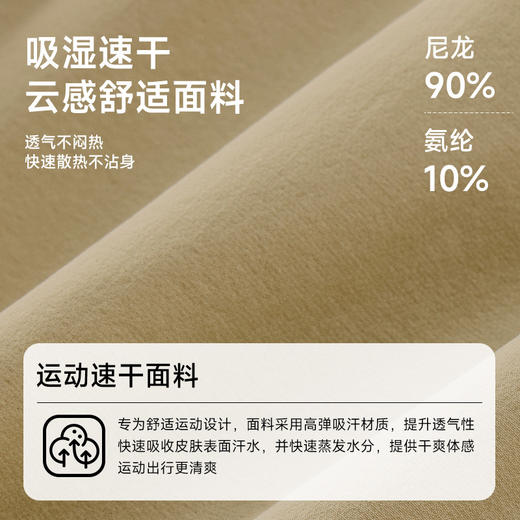 跃牌【PF系列】2025新款鸟家速干长裤男透气轻薄徒步攀岩登山户外宽松耐磨运动裤62351 商品图1