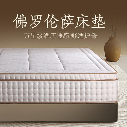 雅芳婷床垫家居床上用品佛罗伦萨床垫天然乳胶棕榈棉床垫LK073 商品图0