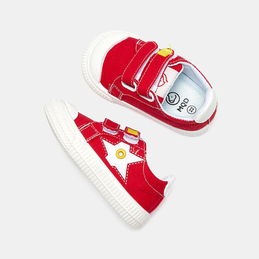 【ZY马骑顿】宝宝鞋百搭舒适低帮魔术贴板鞋轻便耐磨透气运动宝宝鞋 商品图7