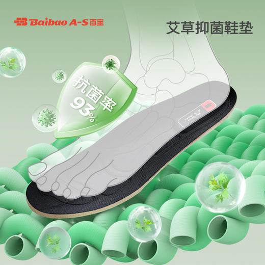 百宝男士一脚蹬网面透气夏季中老年舒适不累脚防滑软底爸爸健步鞋 商品图1