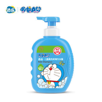 添乐 哆啦A梦儿童洗发水男孩女童柔顺洗发露 3-6-9-12岁儿童洗发水 商品图4