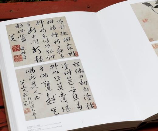 绝版：《八大山人精品集：花鸟卷、山水卷》，全2册，正8开，布面精装，八大山人绘，陈传席主编，江西美术出版社2011年一版一印，近400页，定价880，售价388元。品相9-95成。 商品图9