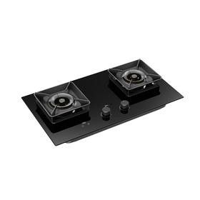 海信（Hisense）燃气灶天然气家用台嵌两用大火力天然气钢化玻璃烟灶联动JZT-B316T