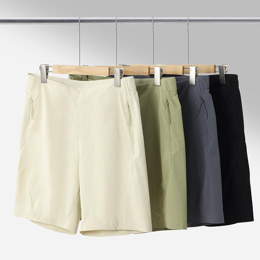 跃牌【PF系列】2025新款速干短裤男款户外通勤徒步透气运动休闲裤子凉感修身短裤62238 商品图3