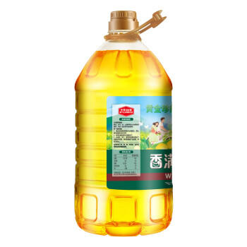 香满园非转基因  一级大豆油5L  金龙鱼荣誉出品 /粮油调味 /食用油 /大豆油 商品图1