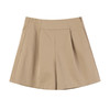 玳莎时尚高腰A型短裤女2025年夏季新款卡其色通勤休闲宽松西装裤  FB36102 商品缩略图4