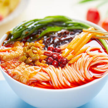 好欢螺螺蛳粉柳州特产方便速食酸辣米粉米线 400g*10袋礼盒装螺狮粉送礼 /粮油调味 /方便食品 /螺蛳粉 商品图1