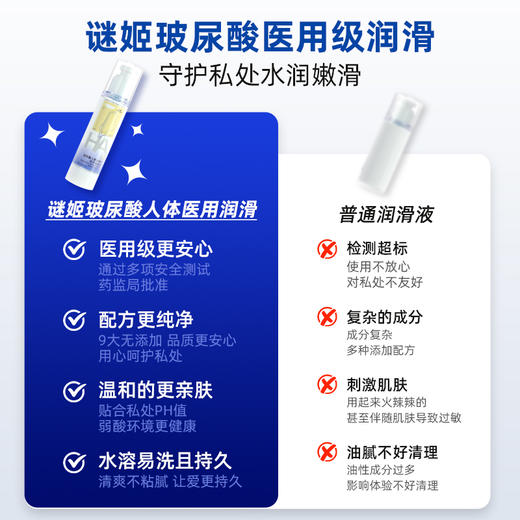 谜姬玻尿酸人体润滑剂100ml（医用） 商品图3