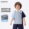 【90-140】【MQDMINI】男童夏季短袖Polo衫撞色翻领落肩袖上衣 商品缩略图6