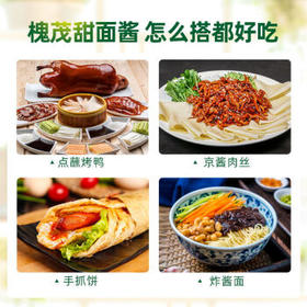 槐茂 甜面酱450g 烤鸭蘸酱煎饼手抓饼卷饼酱北京炸酱面酱 中华老字号 /粮油调味 /调味品 /烹饪酱