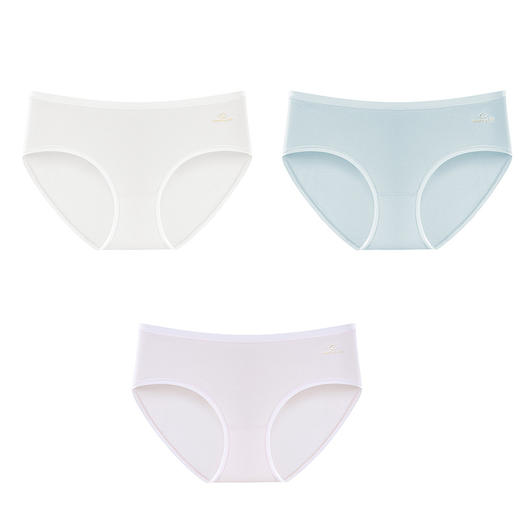 【3条装❗️新疆棉女士内裤】肌肤零感体验，亲肤好棉！女纯棉夏季7A抑jun裆少女透气无痕女生短裤头 商品图4