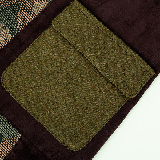 59M07A07W25420 慕詩MOISELLE慕詩女式帅气军绿色拼接风衣 商品图3