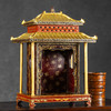 清	大漆描金重檐庑殿顶佛龛 商品缩略图1