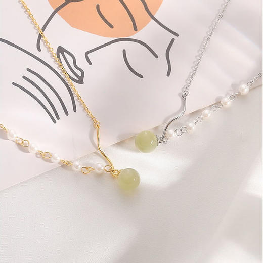 CROCUS转运珠有球必应锁骨链 商品图1