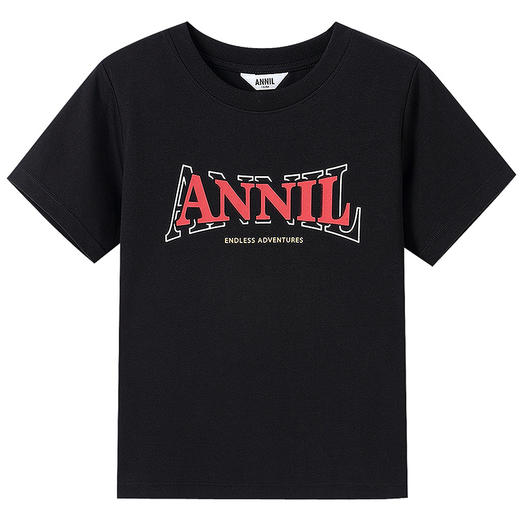 男女童圆领短袖针织衫夏季新款安奈儿童装EM521212 商品图10