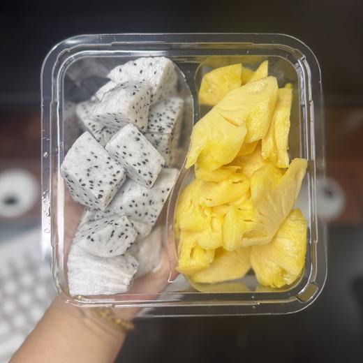 【双拼】白火龙果+凤梨 400g+ 商品图0