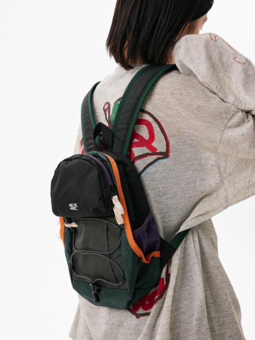 CryingCenter  拼接撞色野餐登山包户外双肩书包 哭喊中心 商品图2