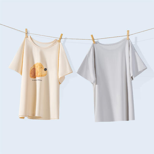 连绵·小狗印花儿童家居套装（男女同款） 商品图6