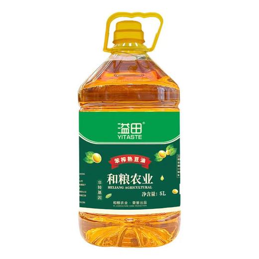 溢田笨榨熟豆油5L 商品图0
