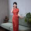 TZW-珍爱一生2025年春夏新款改良旗袍日常国风长款年轻款女装连衣裙 商品缩略图0