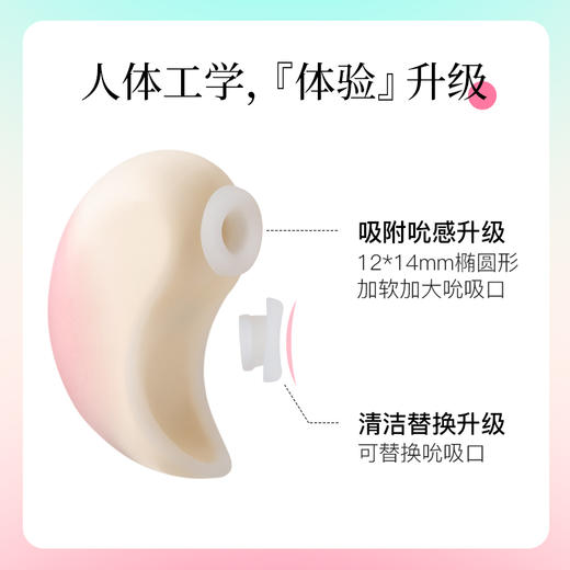ZEMALIA 枕木恋抱悦APP远程遥控无线无线远程情趣女性跳蛋女用自慰器 吸舔器吮吸震动脉冲 商品图2