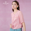 乔万尼新品真丝新中式衬衫100%桑蚕丝上衣ET2C267 商品缩略图2