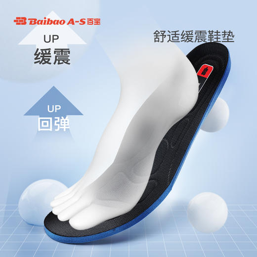 百宝运动鞋女鞋春夏新款网面休闲跑鞋轻便鞋子减震止滑跑步鞋女款 商品图1