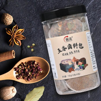 陇黄 五香卤料包15g*10包 炖肉料炖牛羊肉香料家用酱牛肉卤肉纱布袋 /粮油调味 /调味品 /复合调味料 商品图0