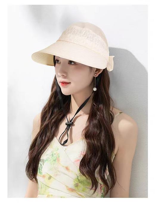 4F"布兰卡“桑蚕丝空顶帽 商品图0