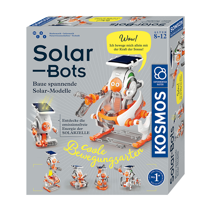 KOSMOS科乐多 《太阳能机器人》 编程玩具 适合8岁+ 动手搭建感受工程魅力 K621247
