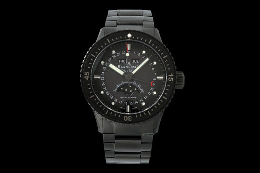 『NOOB official➕市场独家首创，没有之一』宝珀 五十寻 50寻全日历深潜器首创全陶瓷表链
1、集多功能于表盘显示（12 点钟位置的窗口显示星期和月份，以及 6 点钟位置的子表盘显示月相☑️ 商品图0