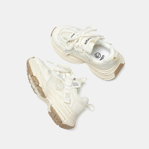 【ZY马骑顿】儿童运动老爹鞋春季新款开春网面女孩小白炸街鞋 商品图3