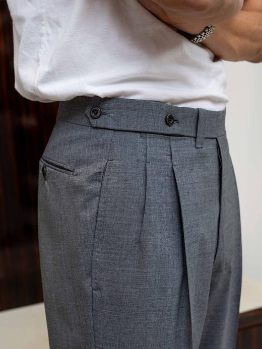 Ambrosi American Fit 灰色羊毛裤装 商品图2