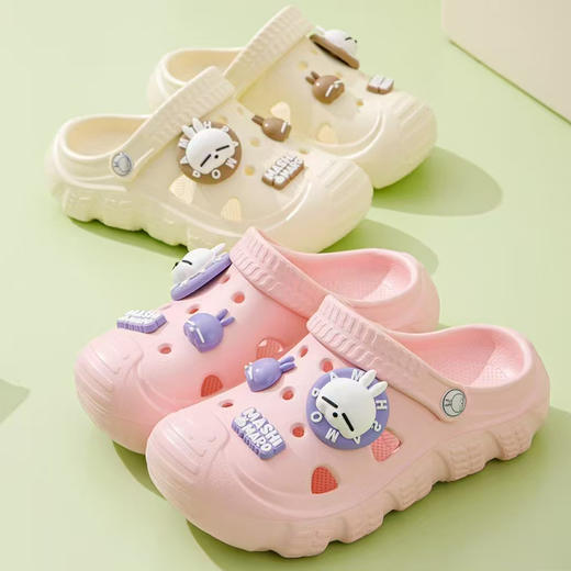 【30-38码】中大童夏季卡通花园鞋儿童DIY凉拖鞋沙滩鞋【WG2061】 商品图0