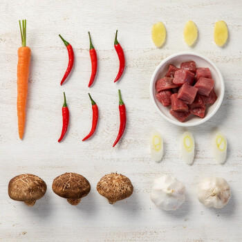 母亲香菇牛肉酱 辣味 210g 夹馍拌面拌饭酱 佐餐调味酱 辣椒酱 /粮油调味 /调味品 /中式酱料 商品图3