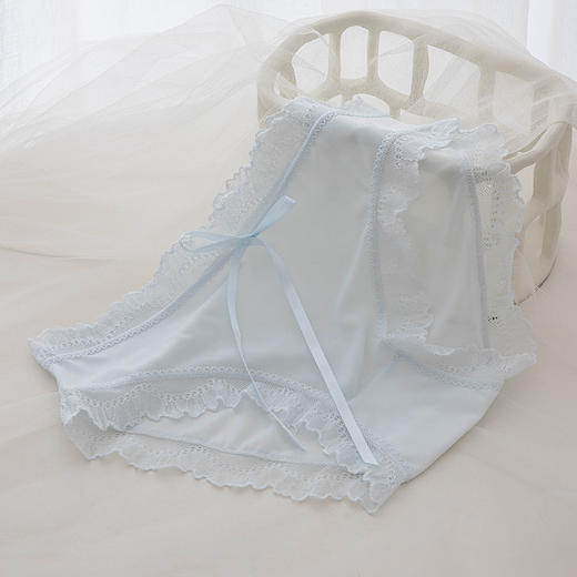 【YW】无忧购5条装蕾丝性感中腰轻薄透气花边内裤H1026（截单后3-5天发货) 商品图8