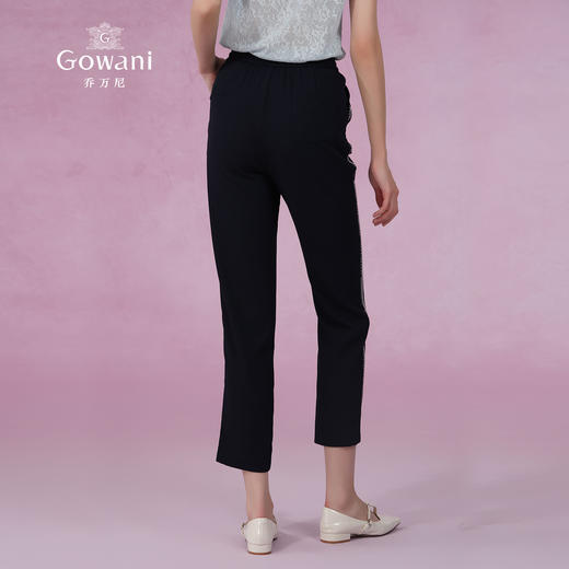 乔万尼新品百搭舒适显瘦哈伦裤子ET2F306 商品图4